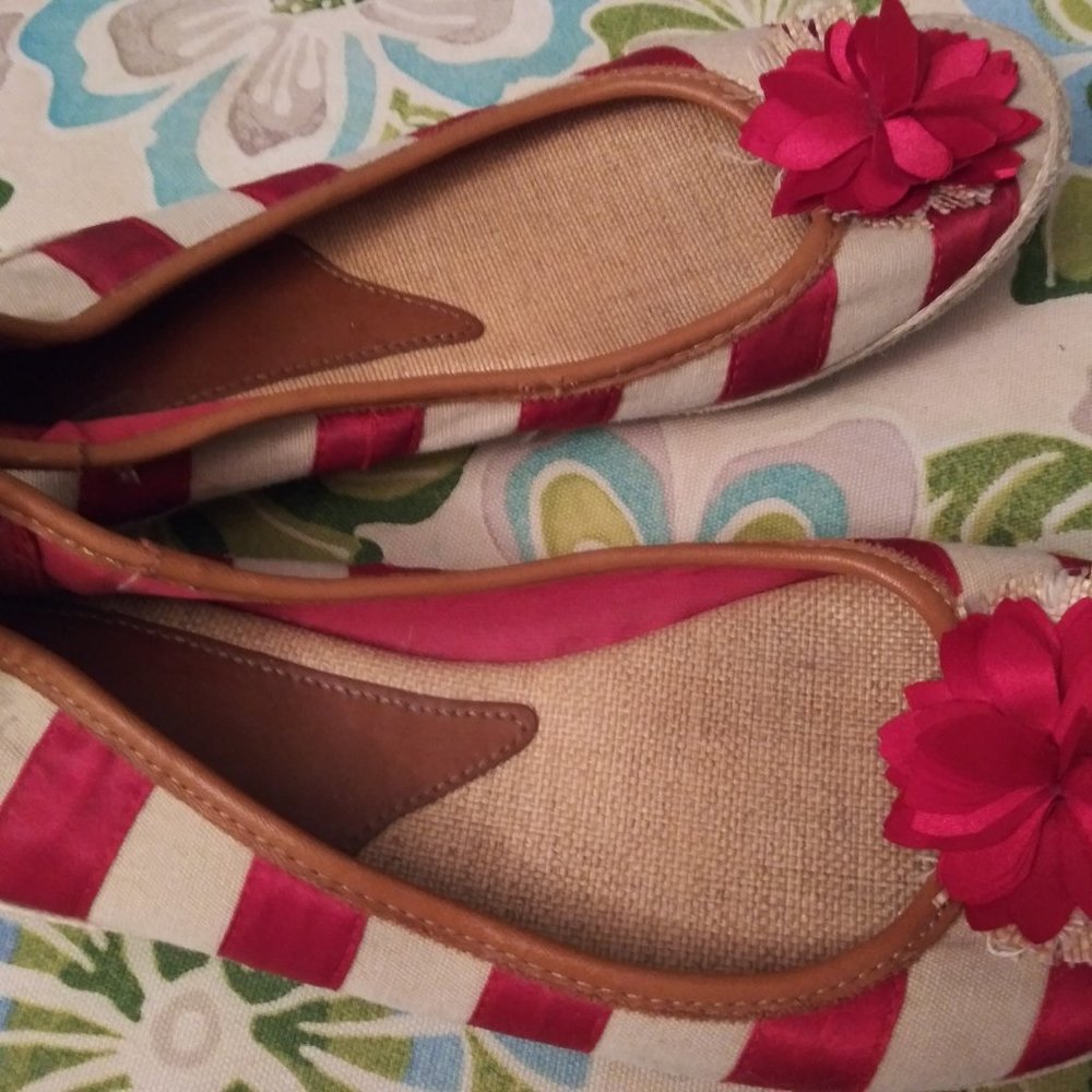 2356 Size 7 Kim Rogers Ballet Flats - Picture 4 of 5